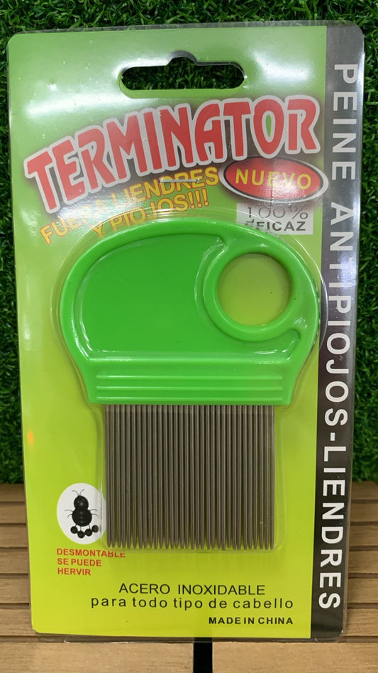 PEINE FINO ANTIPIOJOS CON CIRCULO