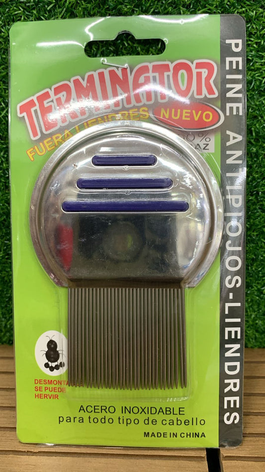 PEINE FINO ANTIPIOJOS 3 LINEAS