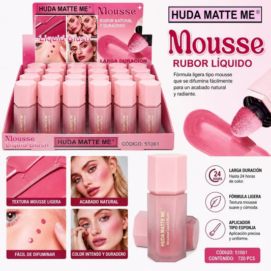 RUBOR LIQUIDO MATE 51061