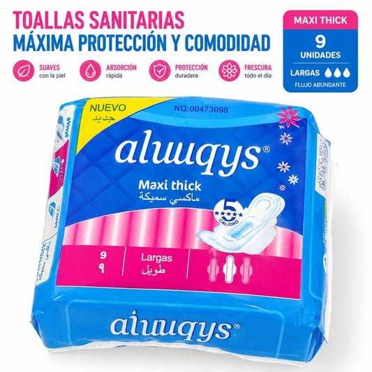 TOALLA SANITARIA 9PCS 2859