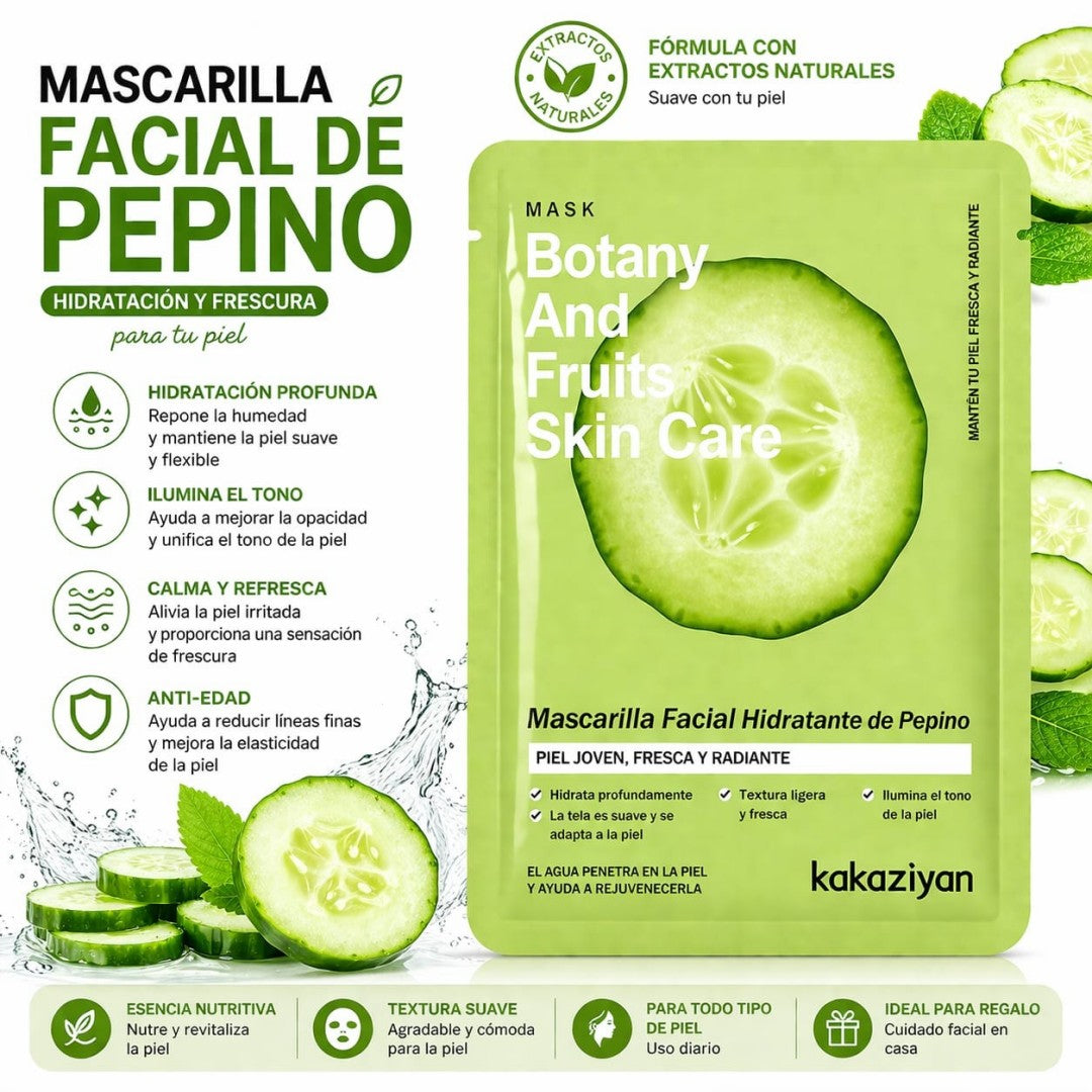 MASCARILLA FACIAL DE PEPINO N53