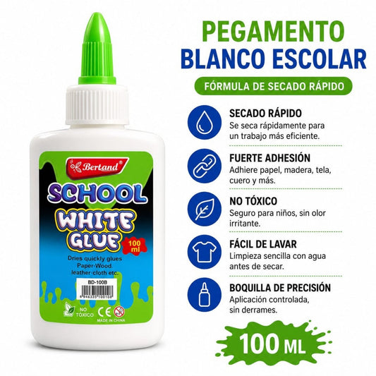 GOMA BLANCA ESCOLAR 100ML