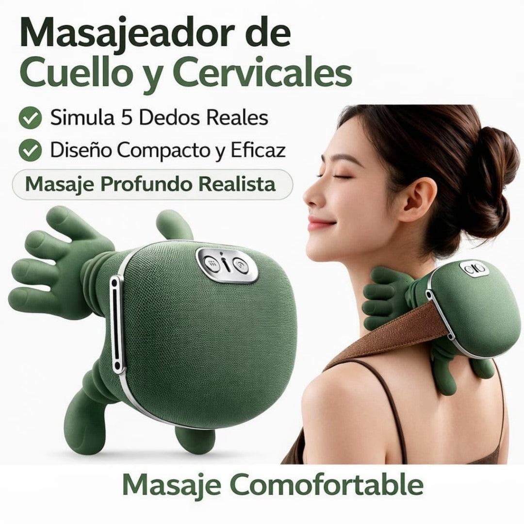 MASAJEADOR ELECTRICO PARA CUELLO Y HOMBROS FH-670