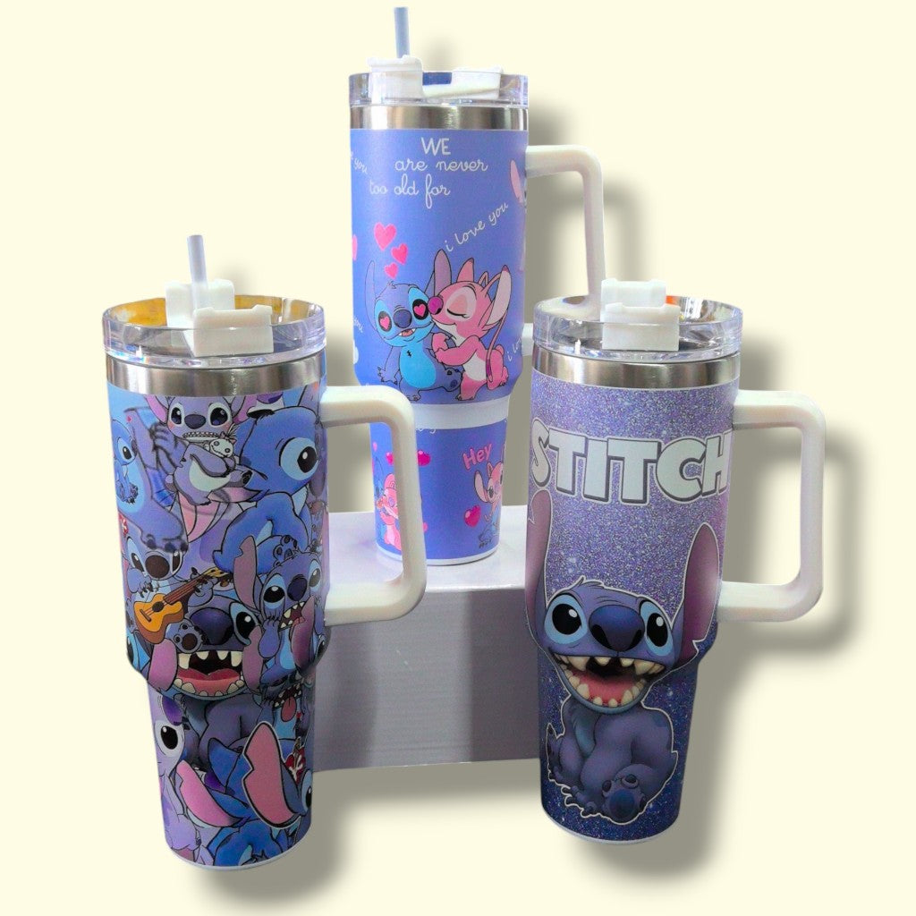 JARRA ACERO STITCH 1200ML 3D