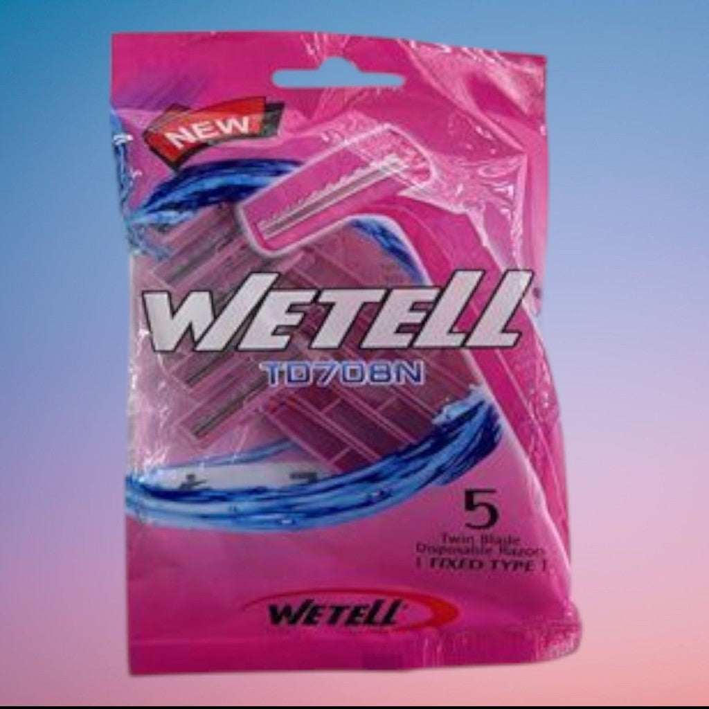 PRESTOBARBA ROSADA BOLSA WT708