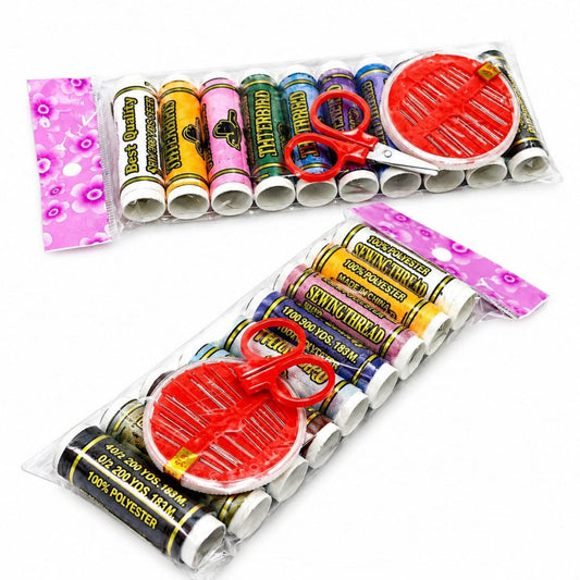 SET HILO 12PCS+AGUJA+TIJERA 846