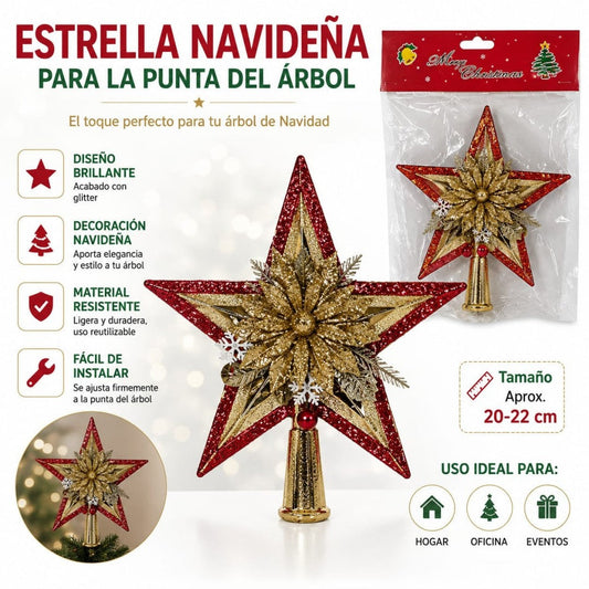 ESTRELLA PARA ARBOL XK25-128