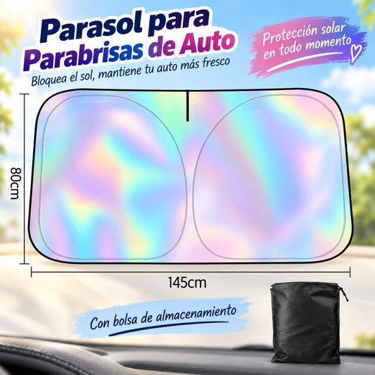 PARASOL PARA CARRO 145*80CM LASER
