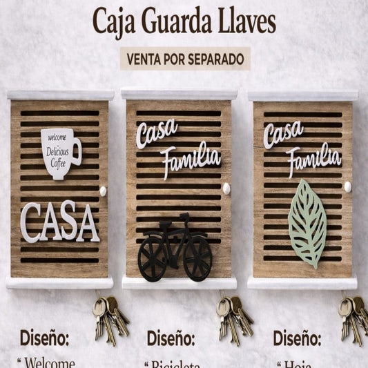 CAJA PERCHERO PARA LLAVES A20-1