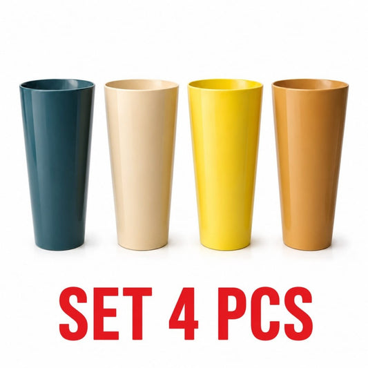 VASOS COLOR  4PCS 8101