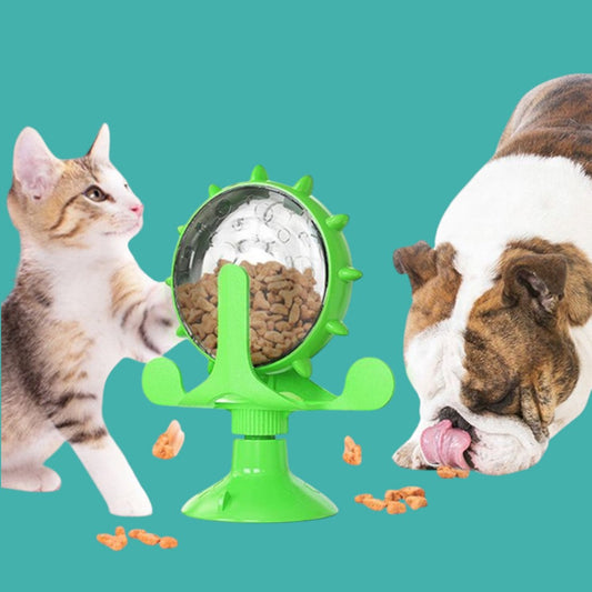 JUGUETE GATO CON DISPENSADOR COMIDA