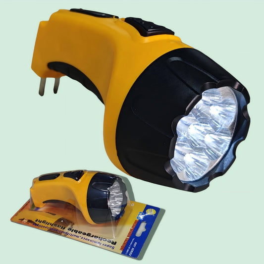 FOCO RECARGABLE AMARILLO 9007-7