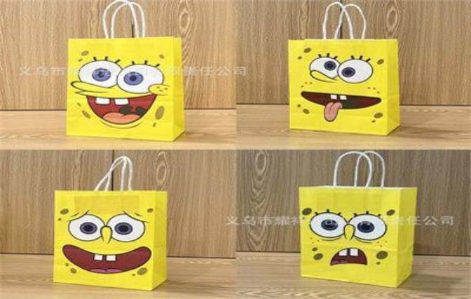 BOLSA REGALO PAPEL PERSONAJE 15*21