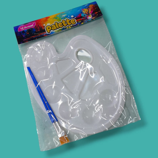 SET PALETA PINCEL 6+4