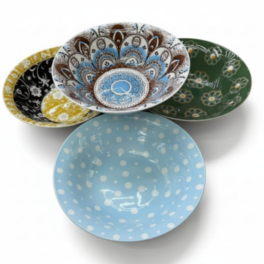 TAZA CERAMICA 8PULG DISENO AZAR