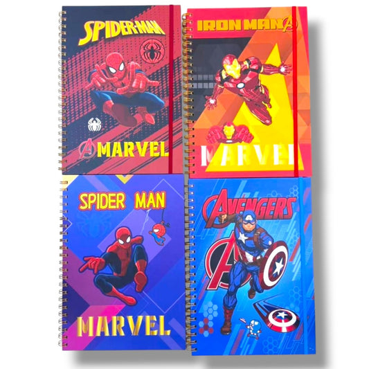 CUADERNO RESORTE A4 PERSONAJE TAPA DURA 21556-