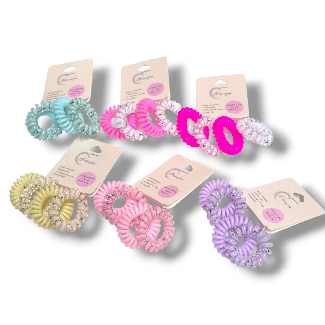 COLA LIGAS CABELLO RESORTE 4PCS OSO