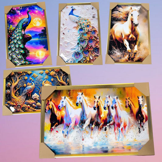 CUADRO CON DIAMANTE 40*60 ANIMAL B