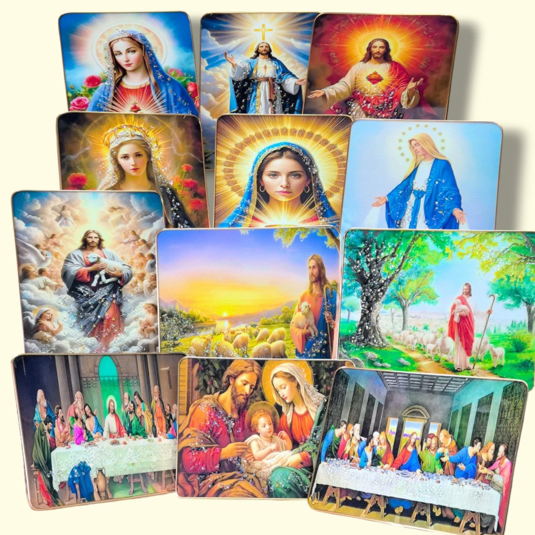 CUADRO CON DIAMANTE 20*25 RELIGIOSAS