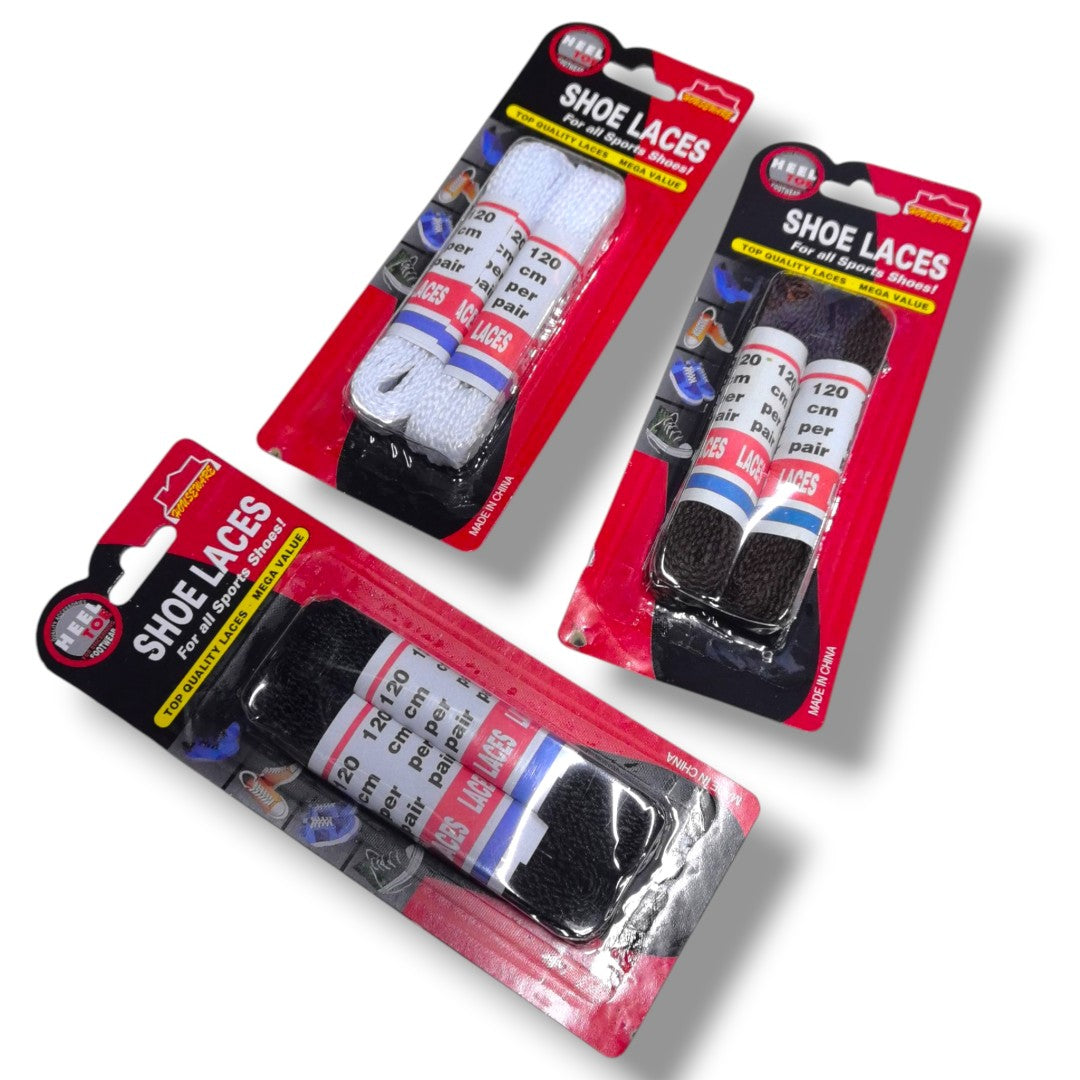 SET CORDONES  ZAPATO 120CM 2PAR PLANO