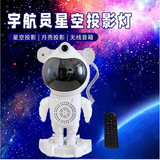 LAMPARA PROYECTOR ASTRONAUTA BLUETHOOT B
