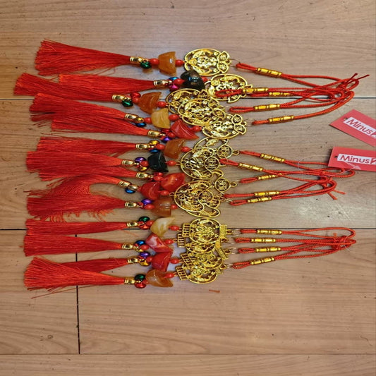 COLGANTE CHINO BUENA SUERTE 26CM