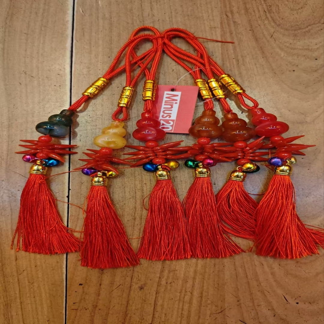 COLGANTE CHINO BUENA SUERTE CHILI 25CM