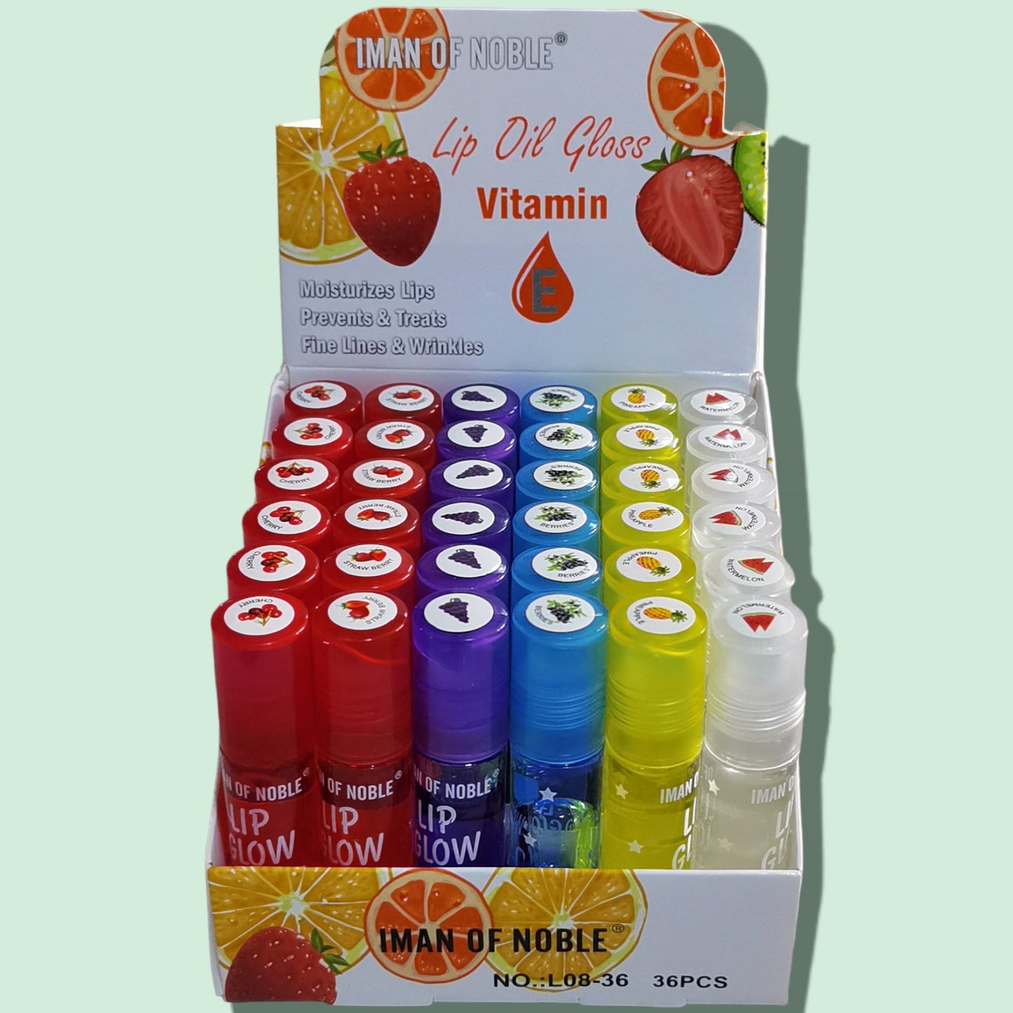LABIAL LIQUIDO FRUTAS L08-36