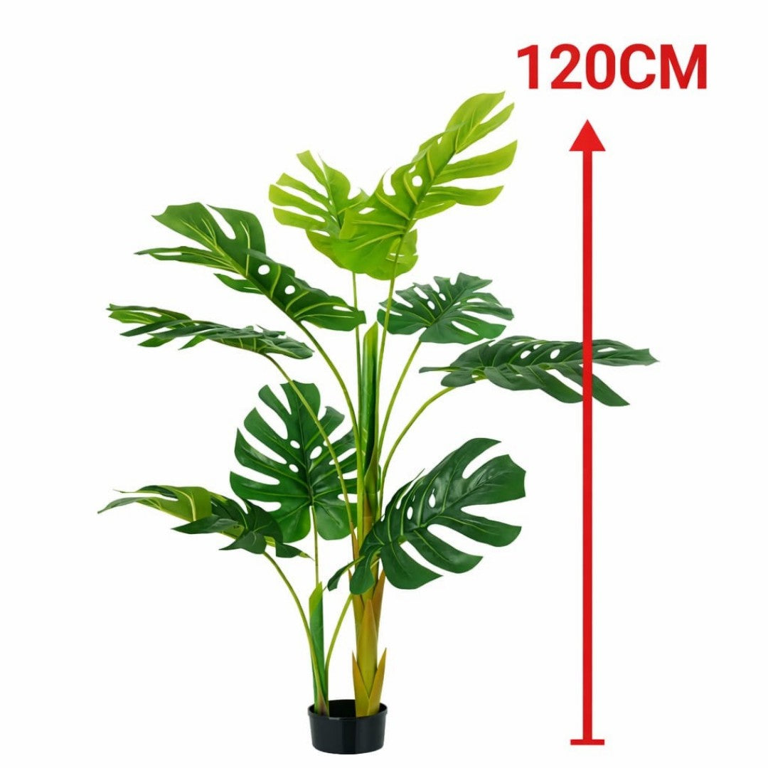 PLANTA ARTIFICIAL MONSTERA 2RAMA 120CM 2132