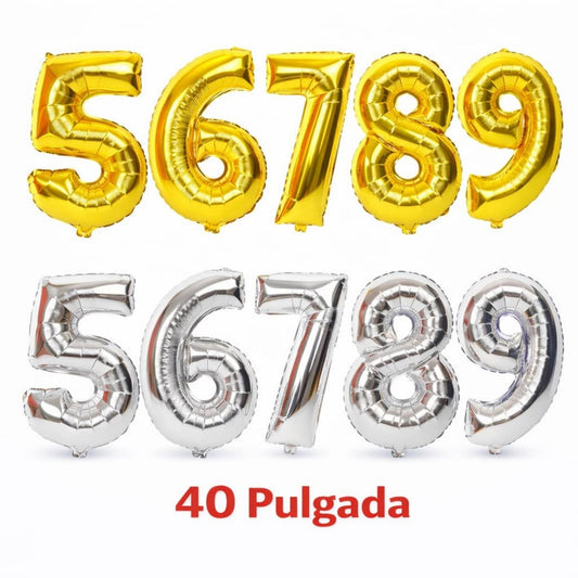 GLOBO NUMERO 56789 40PULG