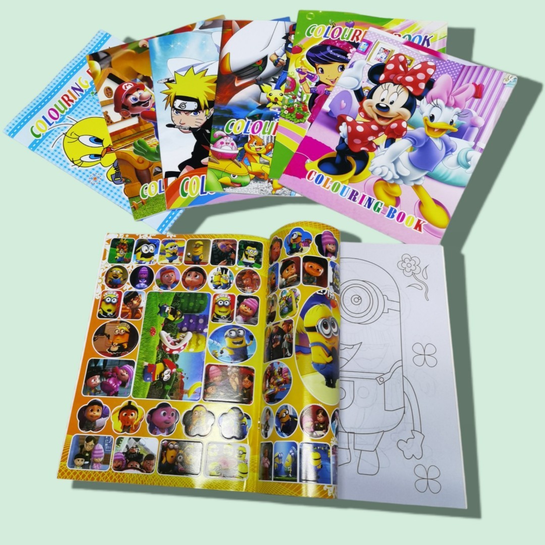 LIBRO COLOREAR GDE 888