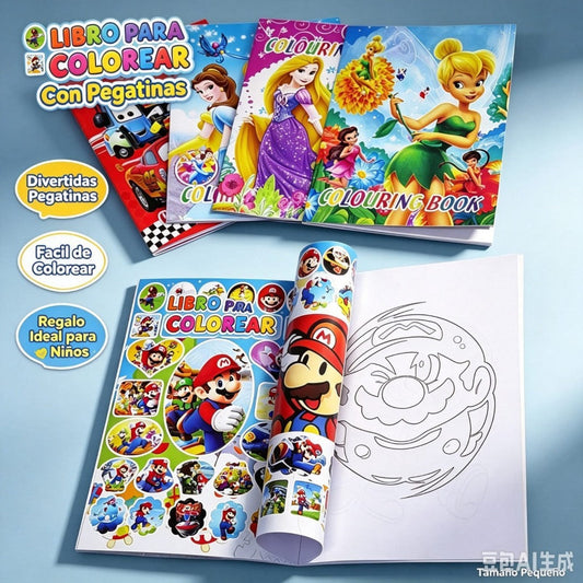 LIBRO COLOREAR PEQ 990