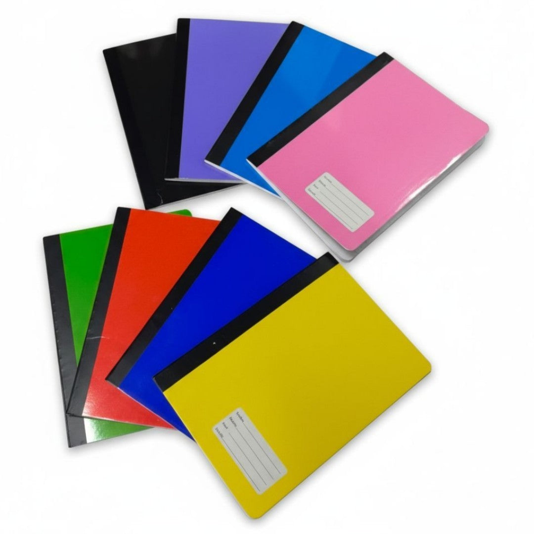 CUADERNO COSIDO  A5 50HOJA FULL COLOR