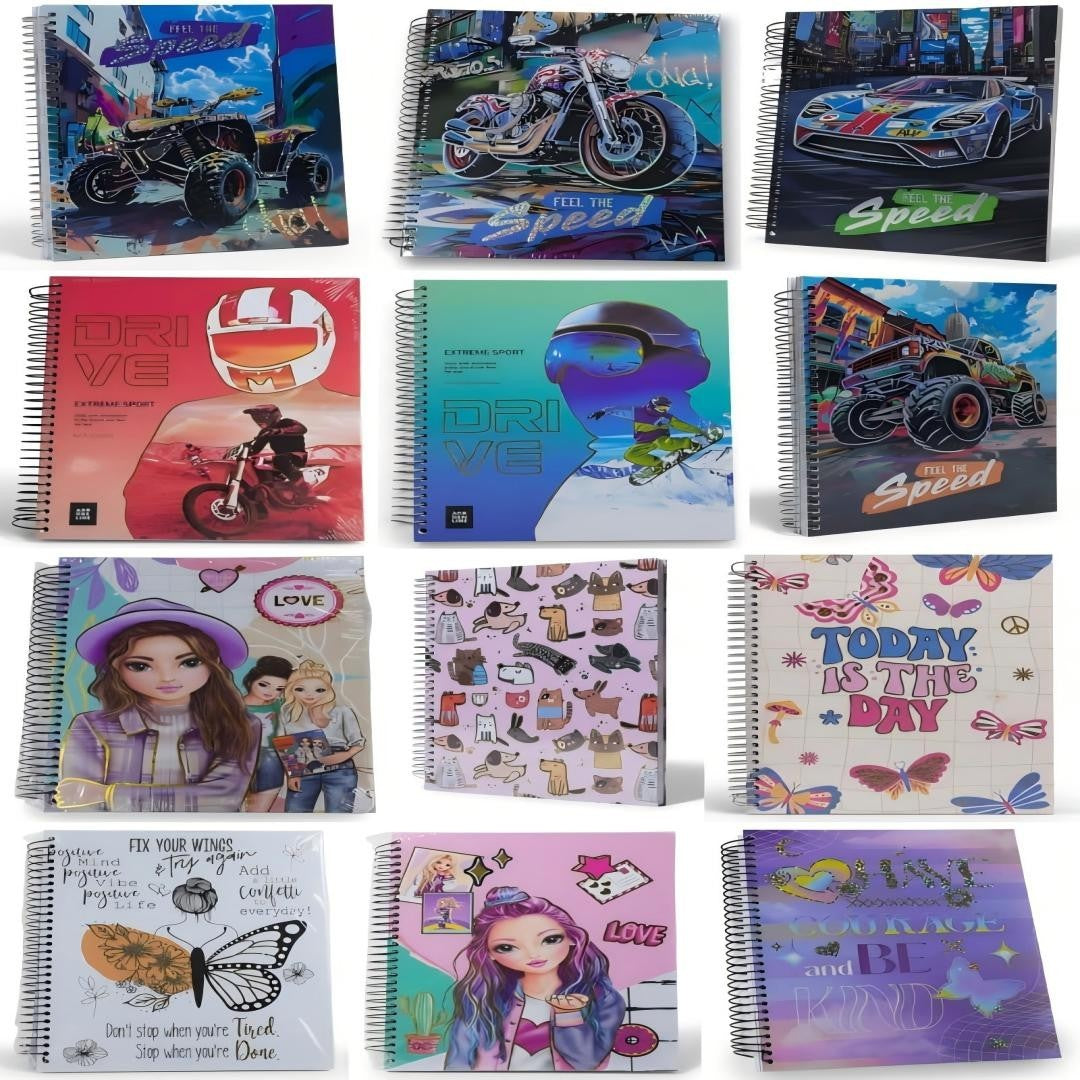 CUADERNO RESORTE 100H 203*267