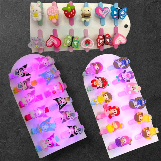 PRENSA PARA CABELLO CON LUZ PERSONAJE