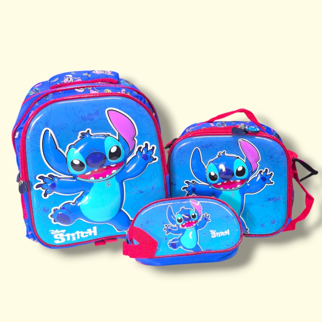 SALVEQUE+LONCHERA+CARTUCHERA 13PUL PERSONAJE 19