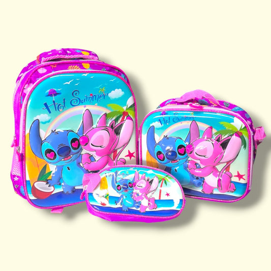 SALVEQUE+LONCHERA+CARTUCHERA 13PUL PERSONAJE 21