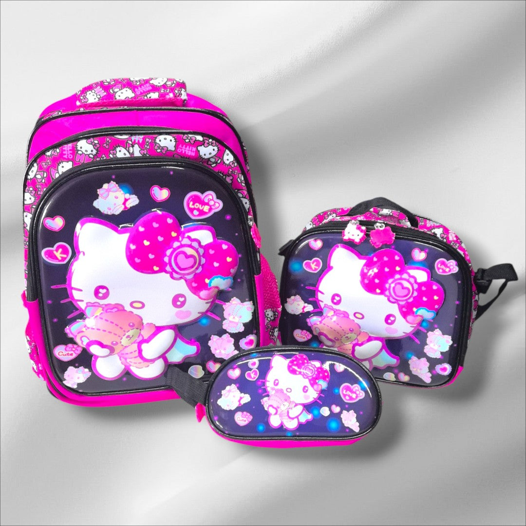 SALVEQUE+LONCHERA+CARTUCHERA 16PUL PERSONAJE 18