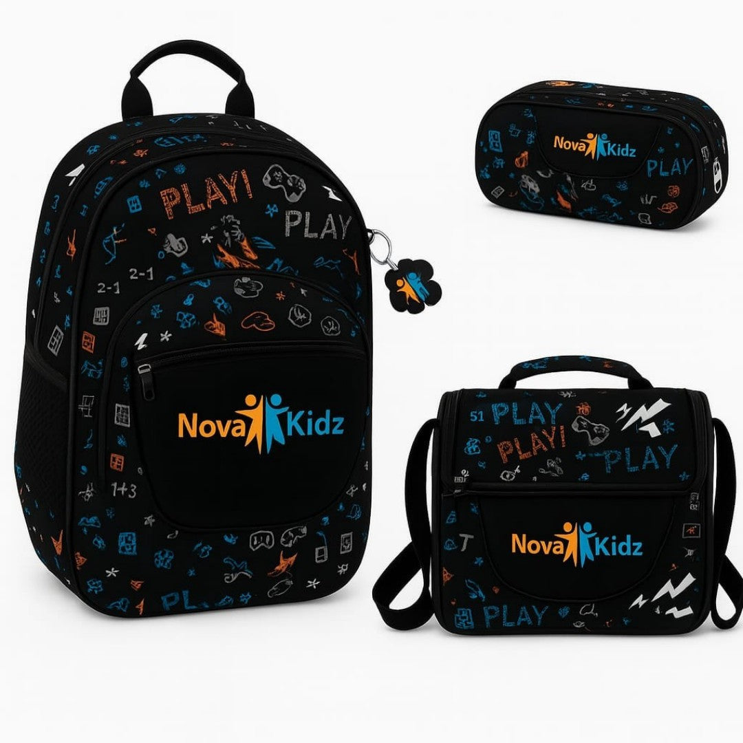 SALVEQUE+LONCHERA+CARTUCHERA 18PUL NOVA 1