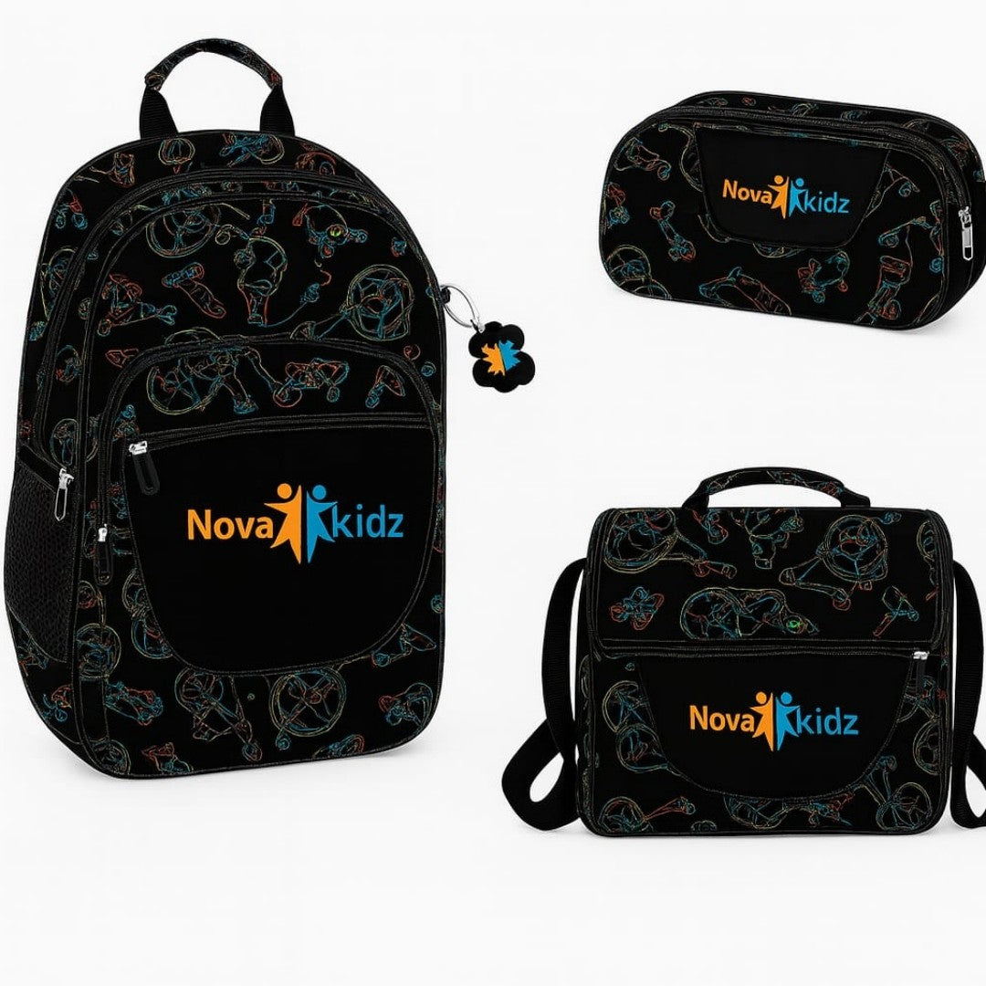 SALVEQUE+LONCHERA+CARTUCHERA 18PUL NOVA 5