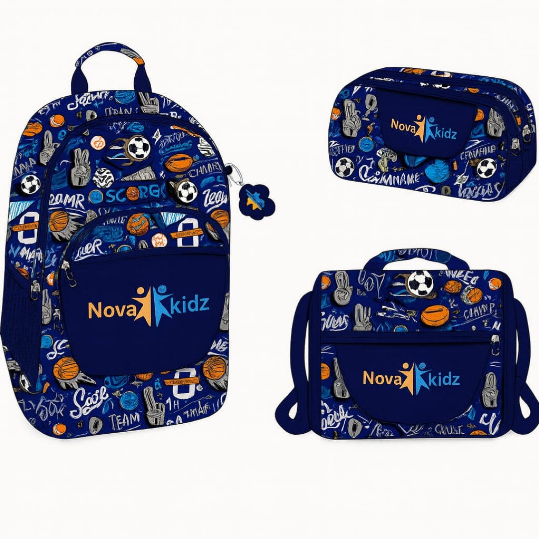 SALVEQUE+LONCHERA+CARTUCHERA 18PUL NOVA 6