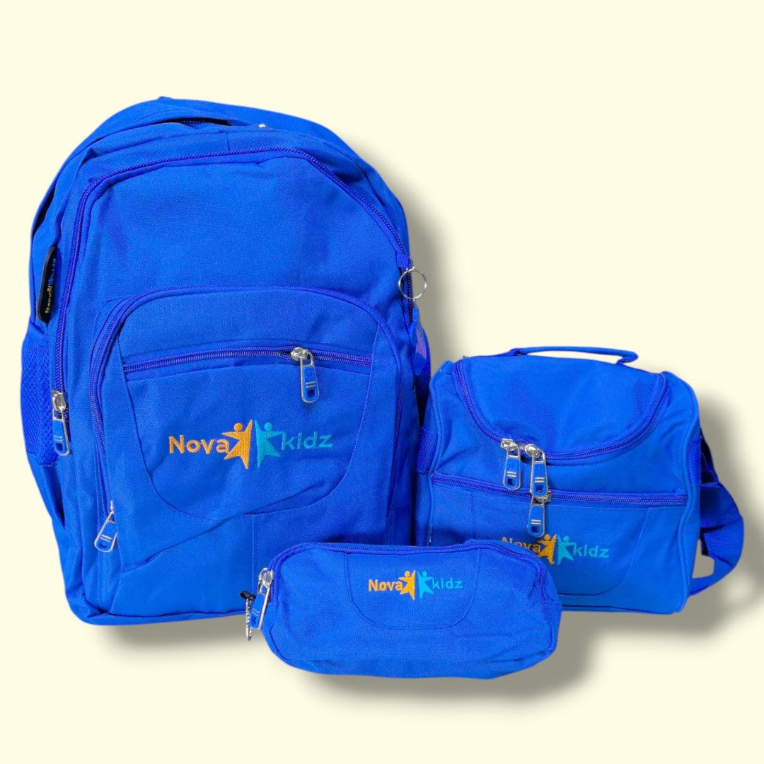 SALVEQUE+LONCHERA+CARTUCHERA 18PUL NOVA 8