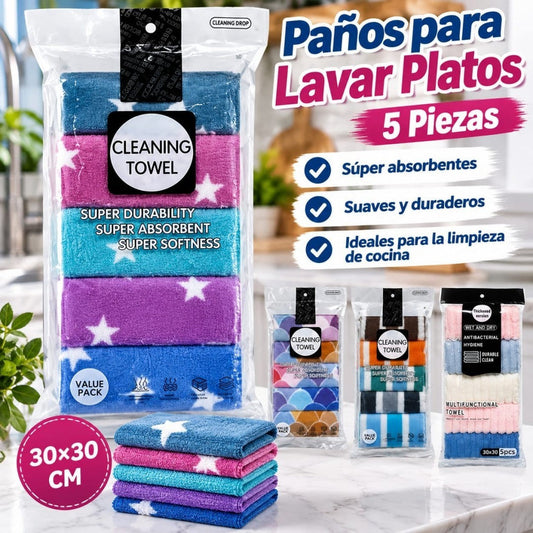 LIMPION COCINA 5PCS 30*30CM 265-5