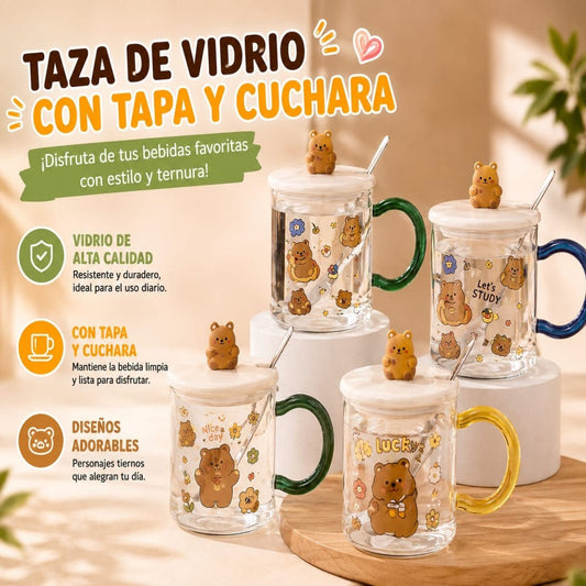 JARRA VIDRIO CAPIBARA