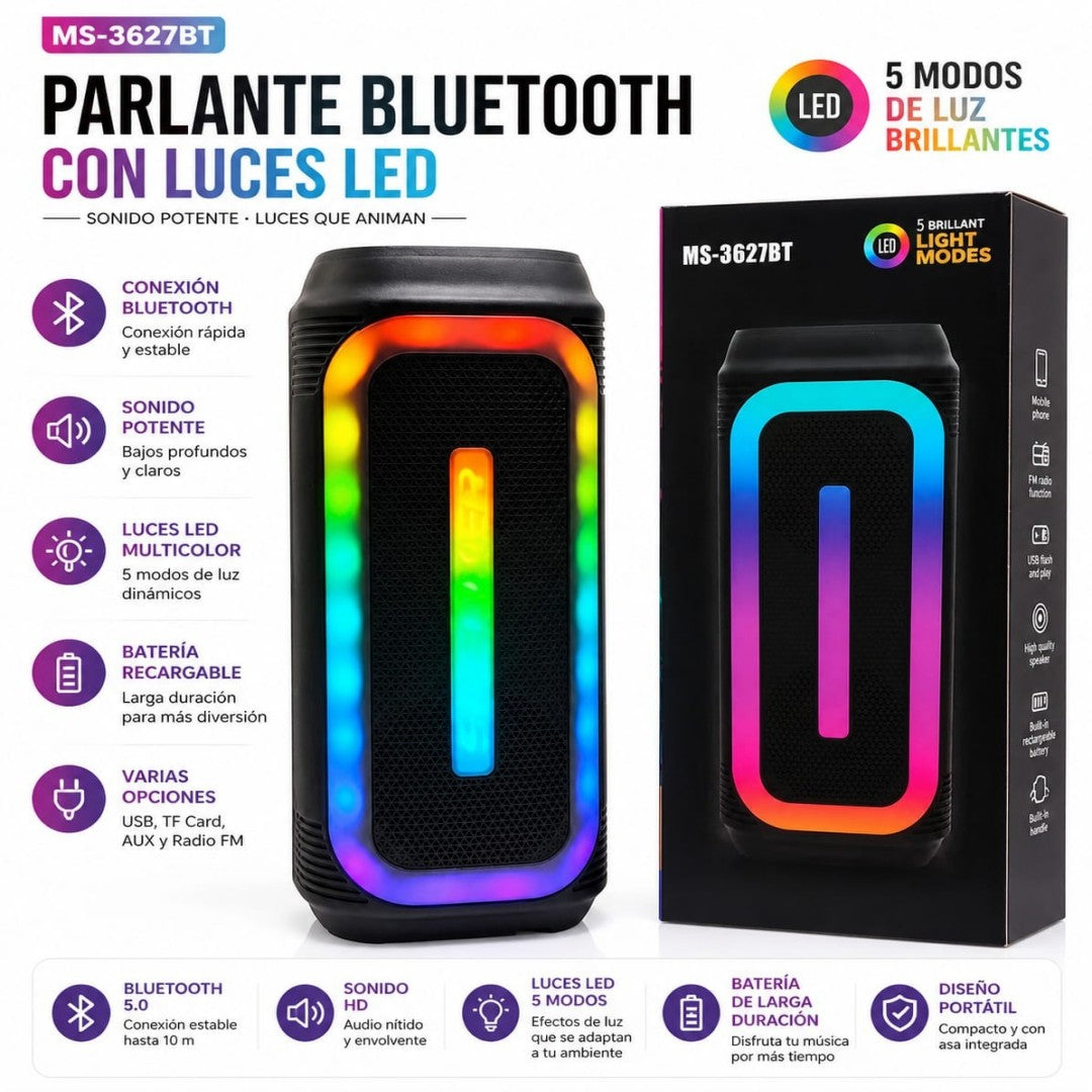 PARLANTE BLUETOOTH MS-3627BT