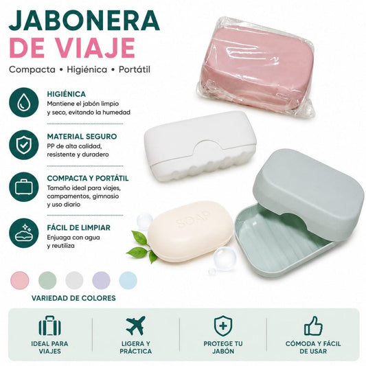 JABONERA CON TAPA B