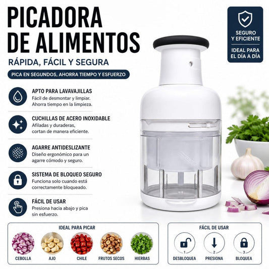 PICADOR DE VERDURAS MANUAL LS-213