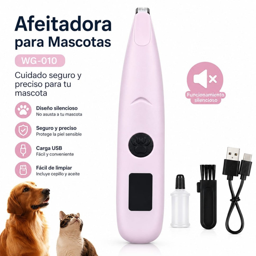 CORTADORA DE PELO PARA MASCOTAS WG-010