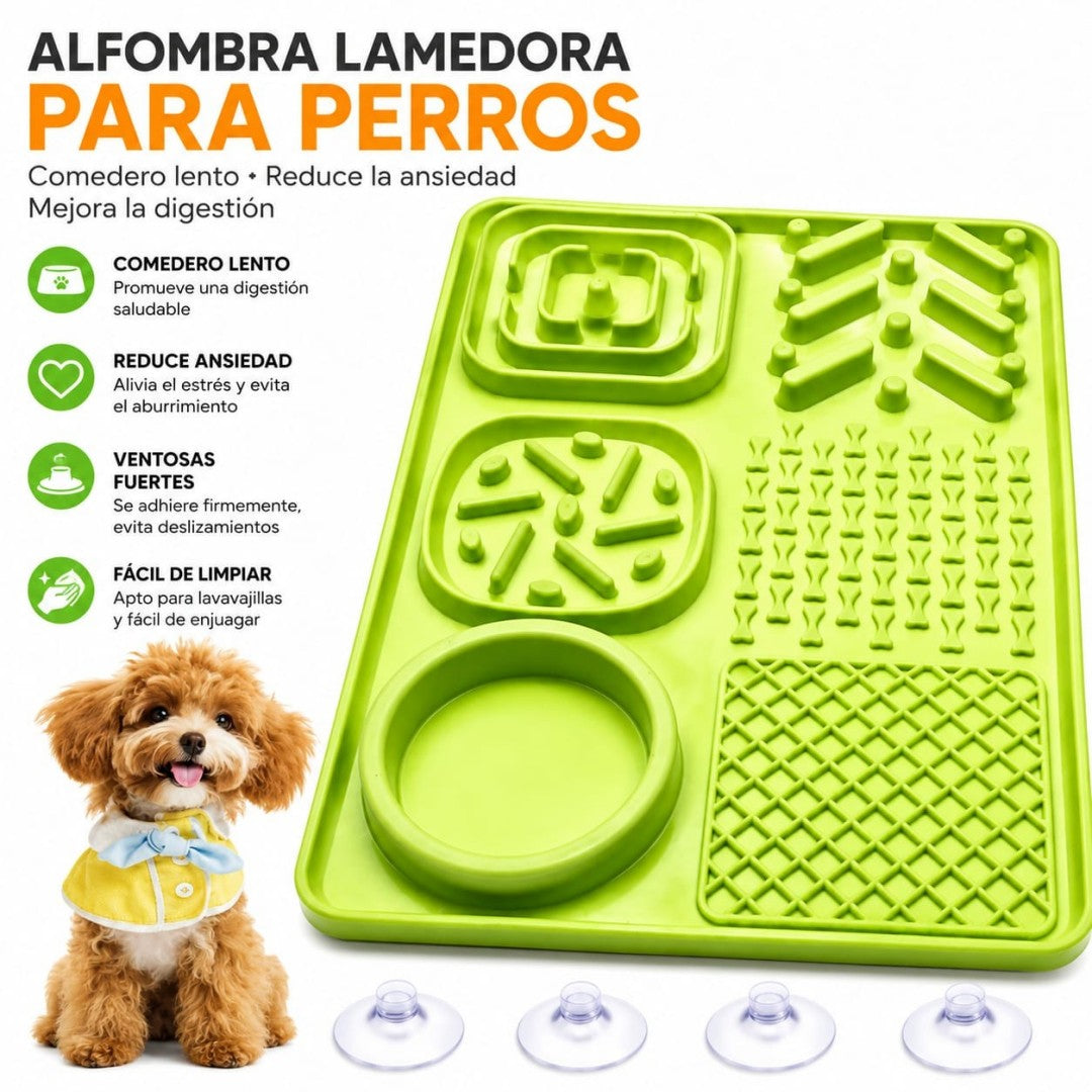 COMEDERO LENTO CON TAPETA LAMEDOR J-35