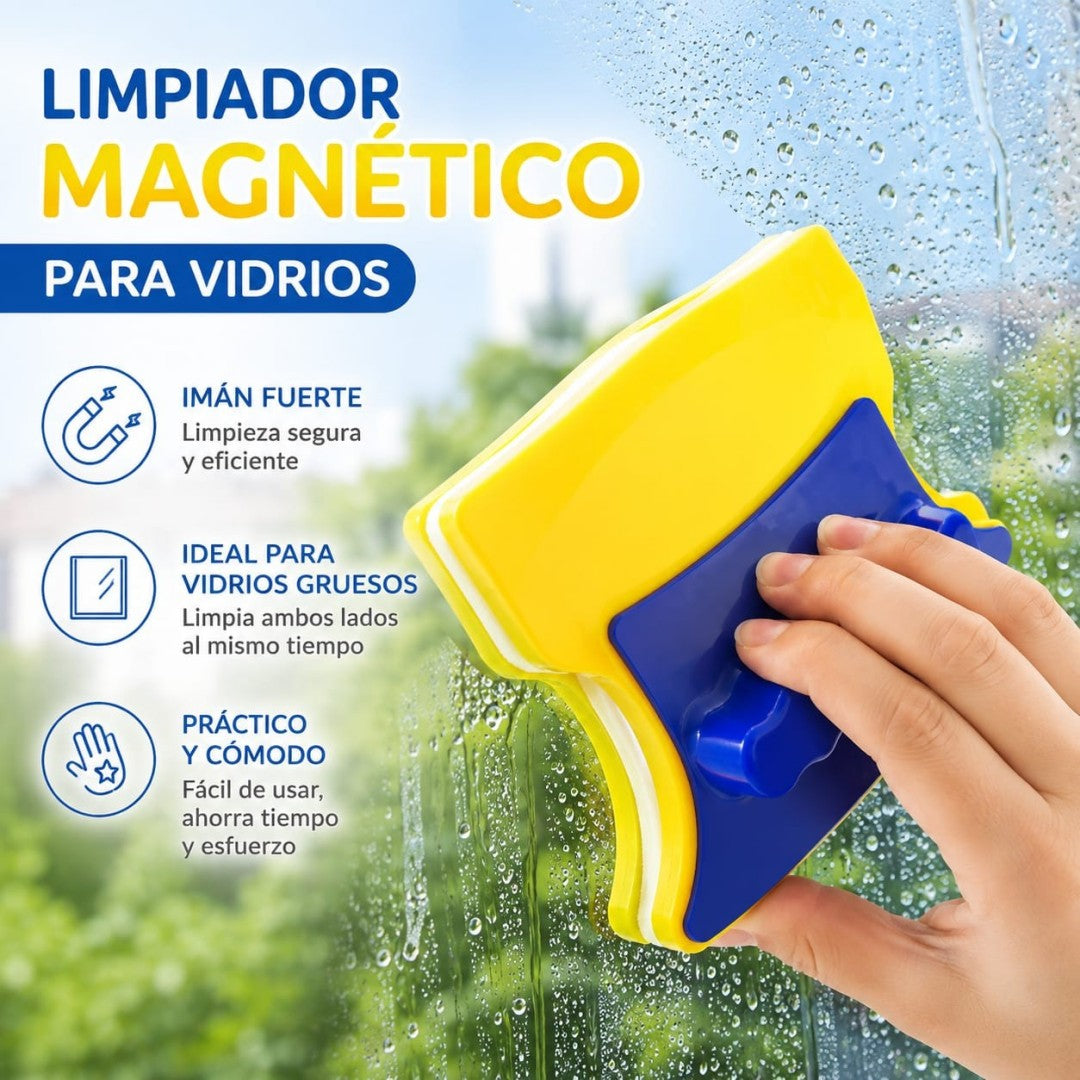 LIMPIADOR VIDRIO CUADRADO CAJA AZUL